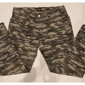 Lee Men's Cammo Skinny Fit Jeans NWOT 34x30